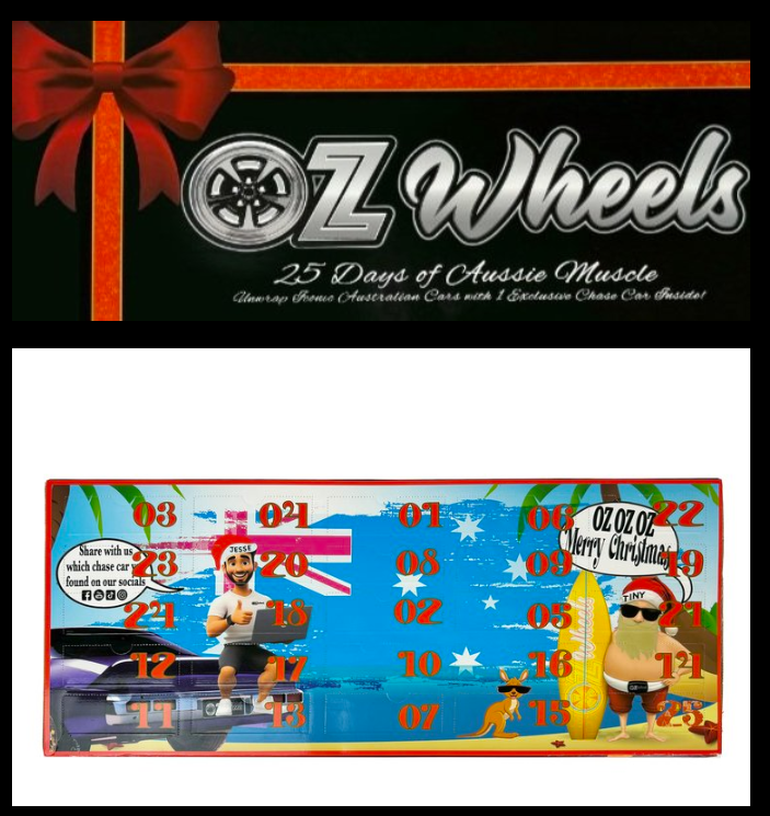 Oz Wheels - Limited Edition Advent Calendar with 25 Surprises