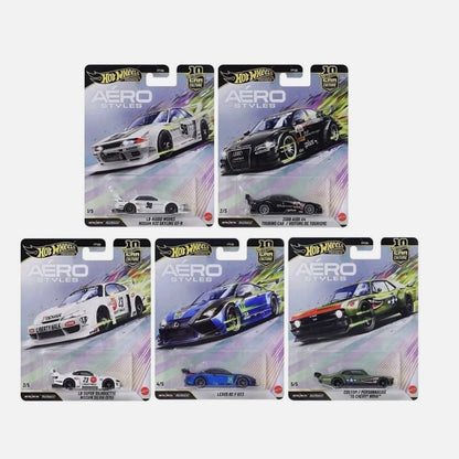 Hot Wheels Premium - Aero Styles (2026) - Set of 5