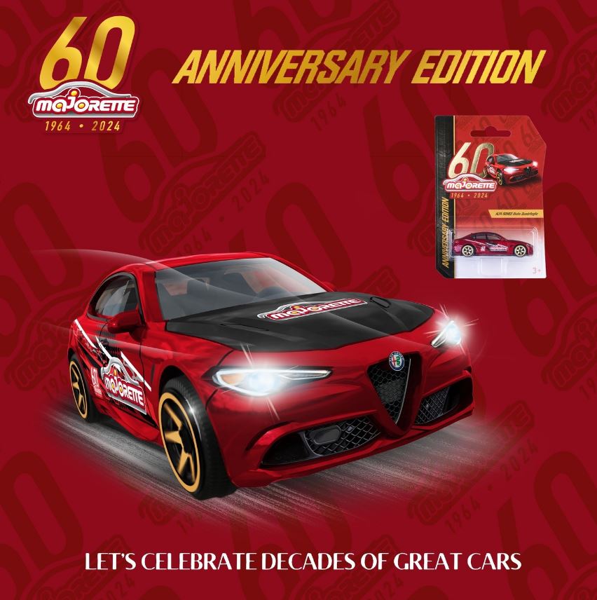 Majorette - 60th Anniversary Premium Cars - Alfa Romeo Giulia Quadrifoglio