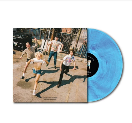 NEW - Amyl & The Sniffers, Cartoon Darkness (Indie Excl. Blue) LP