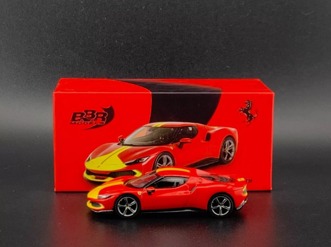 BBR Models - Ferrari 296 GTB Assetto Fiorano Rosso Corsa