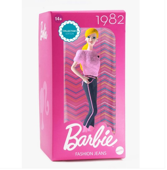 Barbie Collectible Classics - 1982 Barbie 'Fashion Jeans' - 15cm