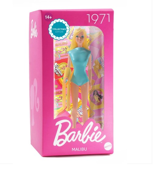 Barbie Collectible Classics - 1971 Barbie 'Malibu' - 15cm