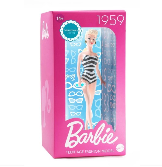 Barbie Collectible Classics - 1959 Barbie 'Teen-age Fashion Model' - 15cm