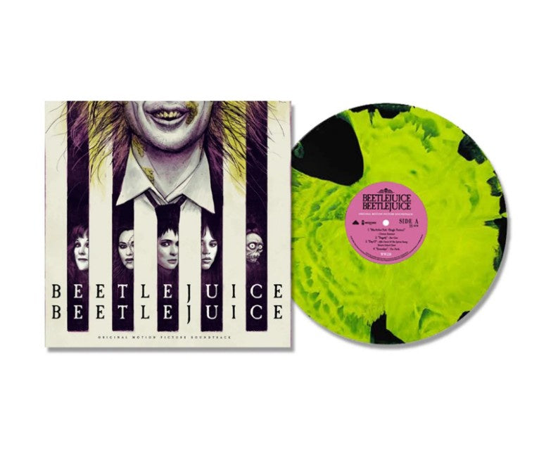 NEW - Soundtrack, Beetlejuice Beetlejuice (Aus Excl. Neon Black/Green Marbled) 2L)