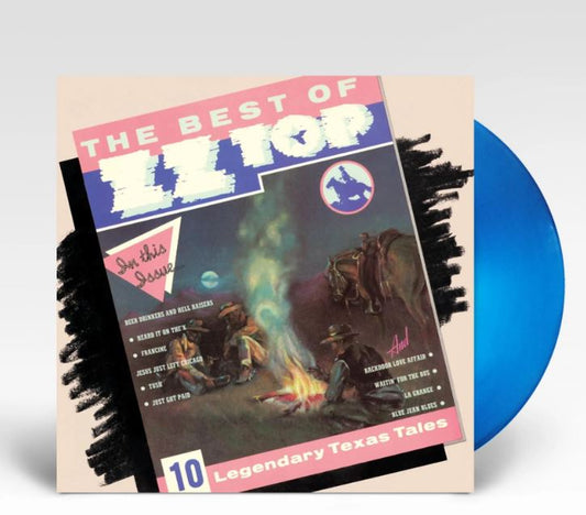 NEW - ZZ Top, The Best of ZZ Top (Blue) LP