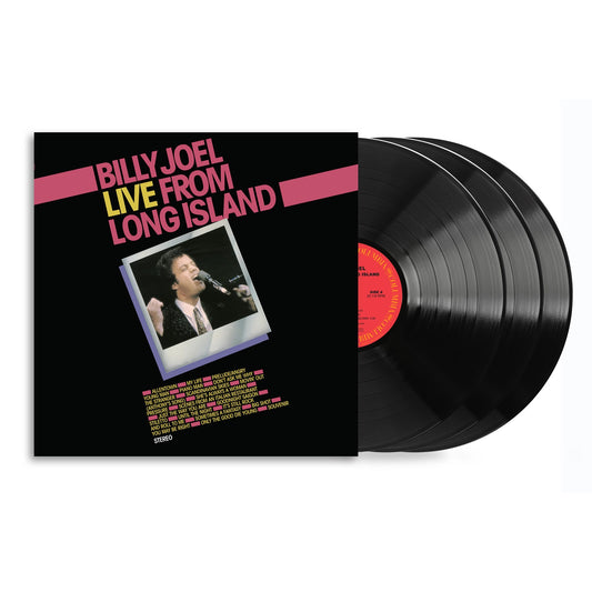 NEW - Billy Joel, Live from Long Island (Black) 3LP - 2025 RSD BF