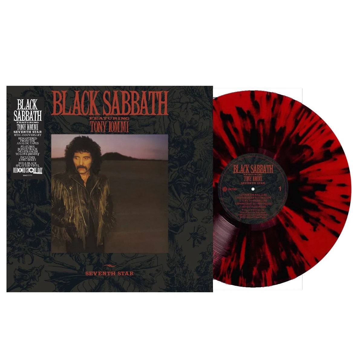 NEW - Black Sabbath Featuring Toni Iommi, Seventh Star (Coloured) LP - RSD2026