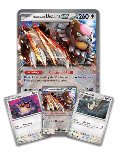 Pokemon TCG - Bloodmoon Ursaluna Ex Box