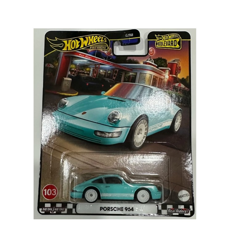 Hot Wheels Premium - Boulevard - Porsche 934 (Aqua Green)