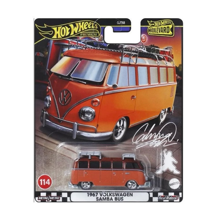 Hot Wheels Premium - Boulevard - 1967 Volkswagen Samba Bus