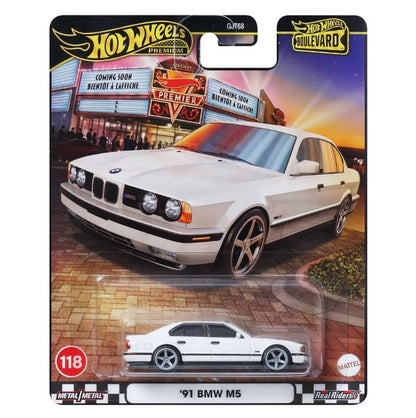 Hot Wheels Premium - Boulevard #118 - 1991 BMW M5