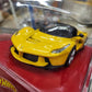 Hot Wheels - Ferrari LaFerrari (Yellow) - 1:24 Scale