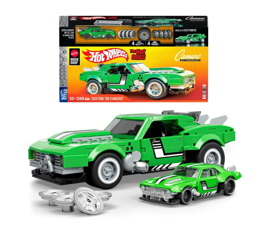 Mattel - Hot Wheels Speed Series - Custom '68 Camaro - 289 Pieces