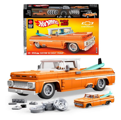 Mattel - Hot Wheels Elite Series - Custom '62 Chevy Pickup - 858 Pieces