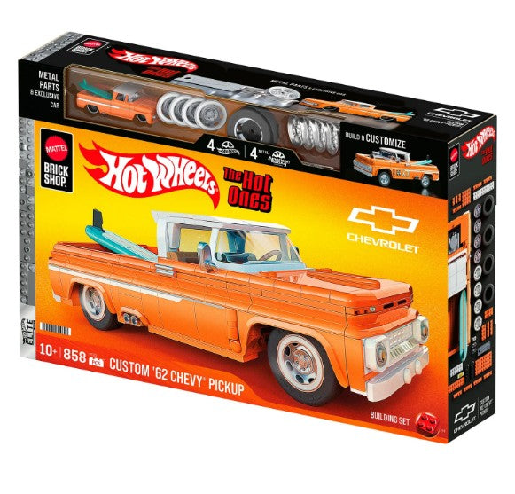 Mattel - Hot Wheels Elite Series - Custom '62 Chevy Pickup - 858 Pieces