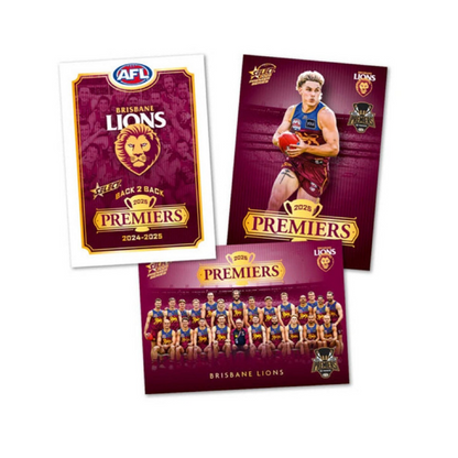 Select - 2025 AFL Brisbane Lions Premiers Limited Edition Card Set