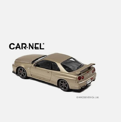 Carnel - Nissan Skyline GT-R (R34) MSpec Nur 2002 (Silica Brass)- 1:43 Scale