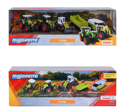 Majorette - CLAAS Farm - 5 Piece Gift Pack (2025) - 1:64 Scale