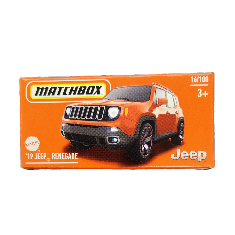 Matchbox - 2024 Power Grabs - '19 Jeep Renegade - 16/100