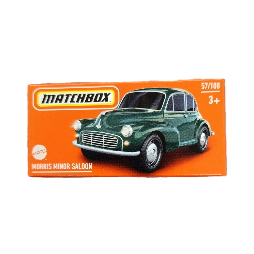 Matchbox - 2024 Power Grabs - Morris Minor Saloon (Dark Green) - 57/100