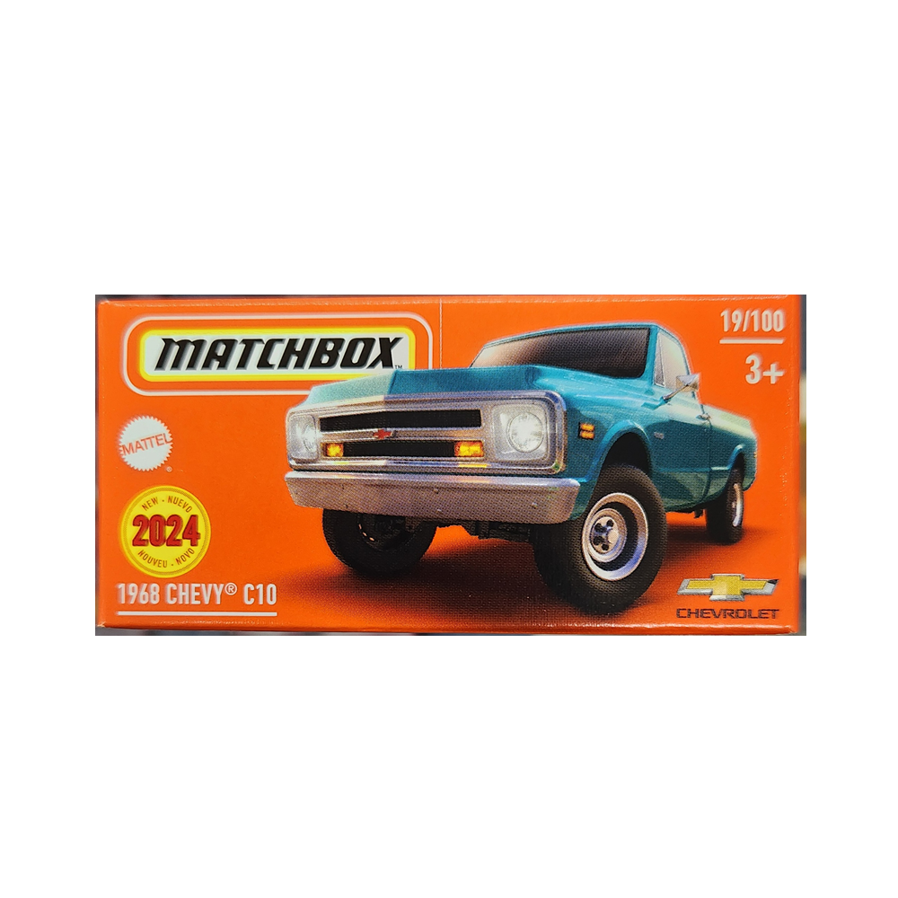 Matchbox - 2024 Power Grabs - 1968 Chevy C10 - 19/100