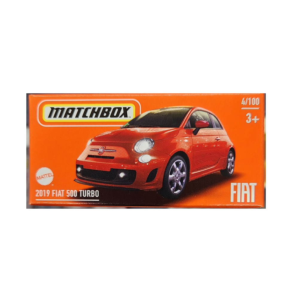 Matchbox - 2024 Power Grabs - 2019 Fiat 500 Turbo - 4/100