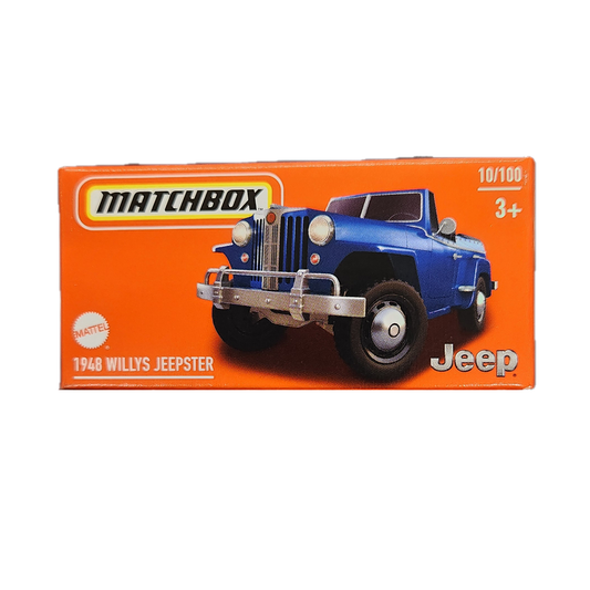 Matchbox - 2024 Power Grabs - 1948 Willys Jeepster - 10/100