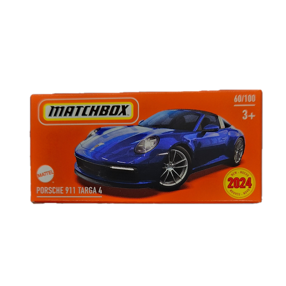 Matchbox - 2024 Power Grabs - Porsche 911 Targa 4 - 60/100