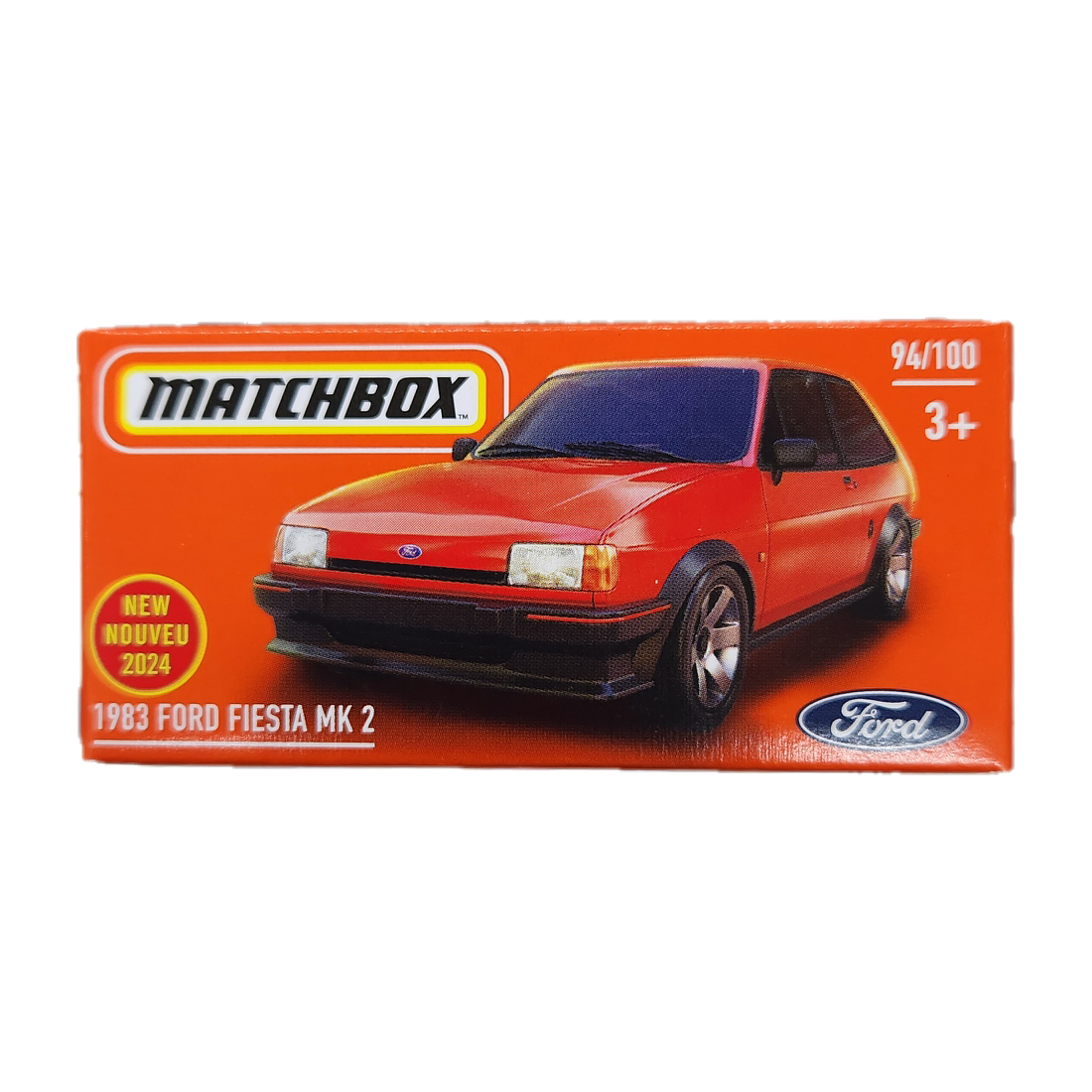 Matchbox - 2024 Power Grabs - 1983 Ford Fiesta MK2