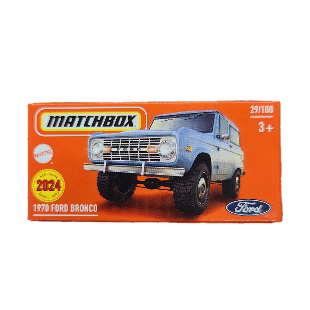 Matchbox - 2024 Power Grabs - 1970 Ford Bronco