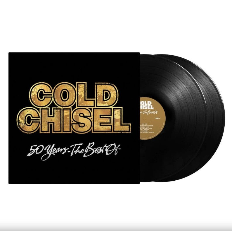 NEW - Cold Chisel, 50 Years: The Best Of.. (Black) 2LP