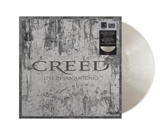 NEW - Creed, Live in San Antonio (14/11/1999) Metallic Silver 2LP - 2025 RSD BF