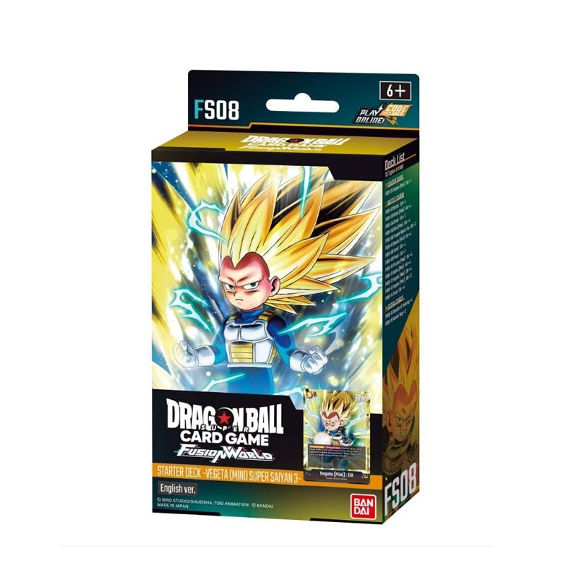 Dragon Ball Super Card Game - Fusion World: Starter Deck - Vegeta (Mini) Super Saiyan [FS08]