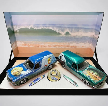 DDA - Holden Sandman: 50th Anniversary 'Sea Witch' Panel Van Twin Set - 1:24 Scale