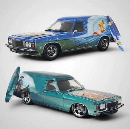 DDA - Holden Sandman: 50th Anniversary 'Sea Witch' Panel Van Twin Set - 1:24 Scale