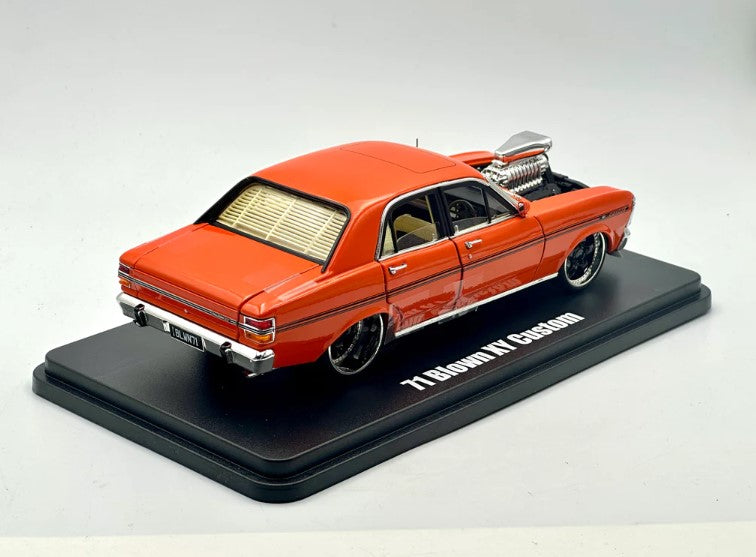 DDA - Ford XY Falcon GTHO Slammed and Supercharged (Orange) - 1:24 Scale