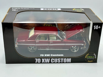 DDA - Ford XW Custom Slammed (Cherry Bomb) - 1:24 Scale