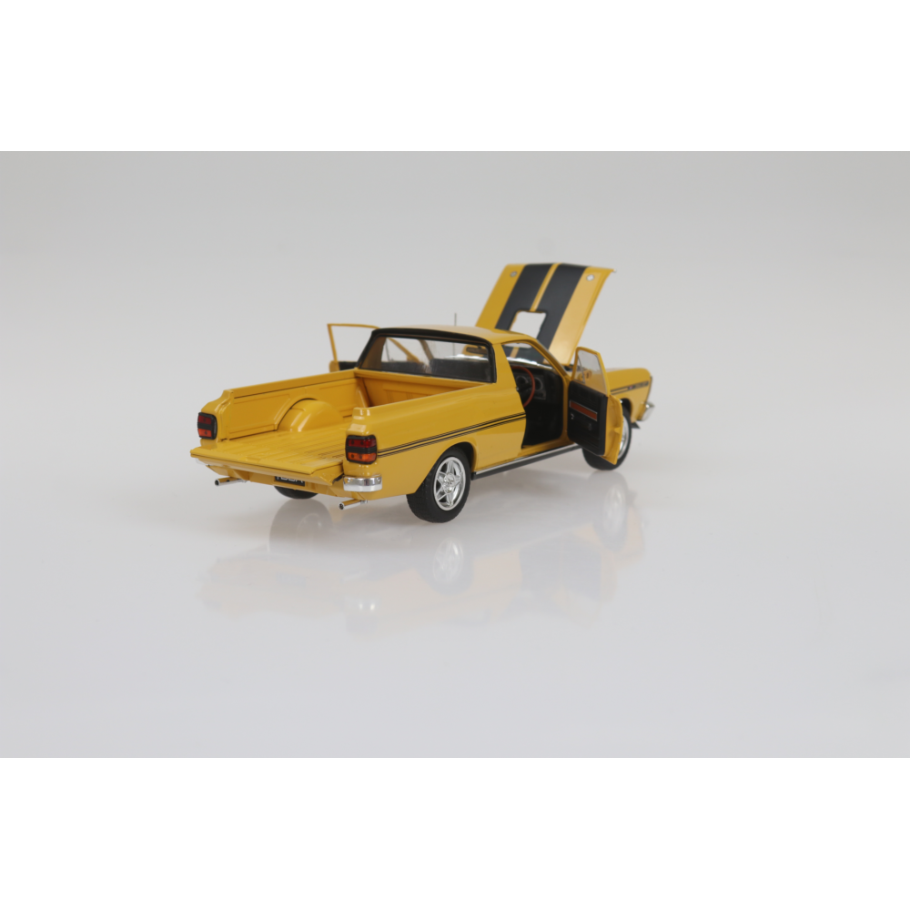 DDA - Ford 1971 XY GTHO Falcon Ute 351 T-Bar (Yellow Ochre) - 1:24 Scale