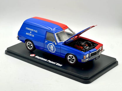 DDA - Holden HJ Panel Van  308 'Neptune Fuel' (Blue/Red) - 1:24 Scale