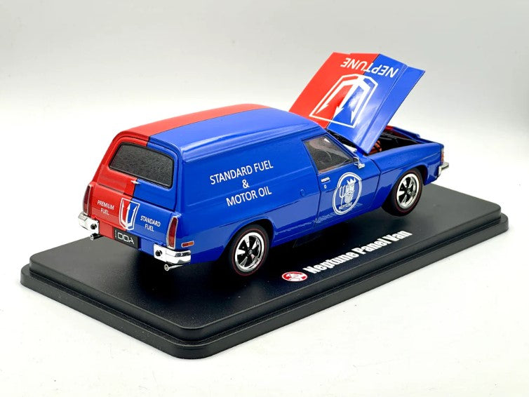 DDA - Holden HJ Panel Van  308 'Neptune Fuel' (Blue/Red) - 1:24 Scale