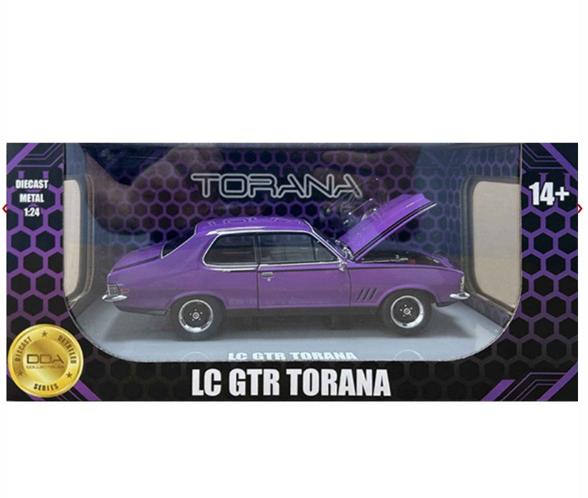 DDA - Holden LC Torana GTR (Purple) - 1:24 Scale