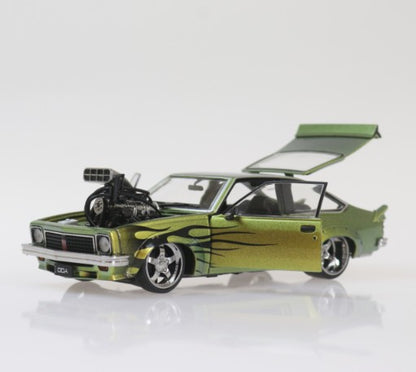 DDA - Holden A9X Custom Torana Supercharged (Colour Shift with Flames) - 1:24 Scale