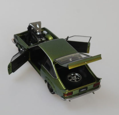 DDA - Holden A9X Custom Torana Supercharged (Colour Shift with Flames) - 1:24 Scale