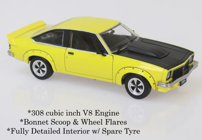 DDA - Holden A9X Torana 308 Factory Car (Yellow) - 1:24 Scale