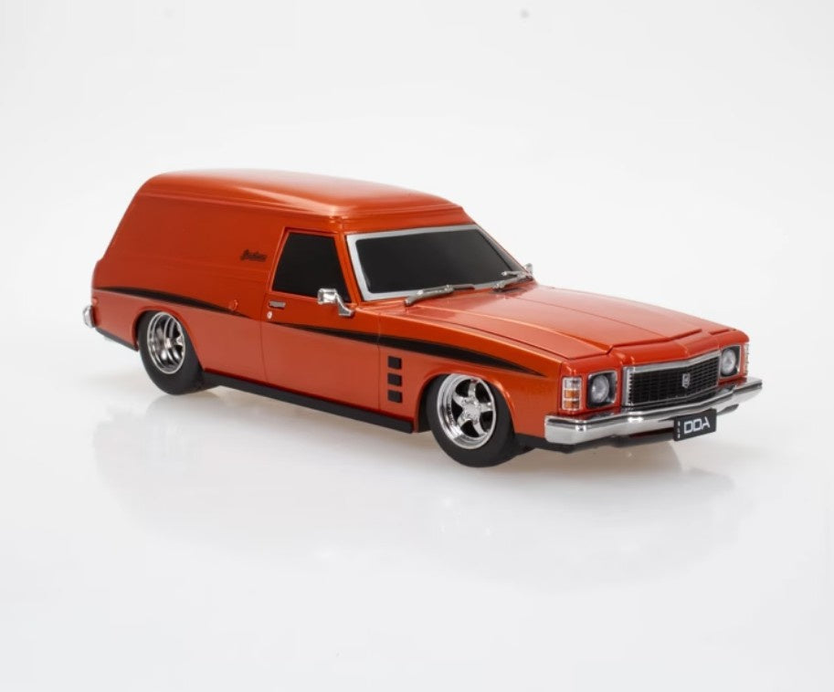 DDA - Holden HJ Panel Van (Orange) - Light Up - 1:24 Scale