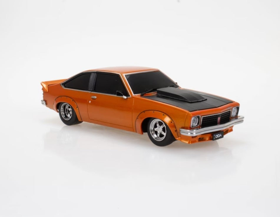 DDA  - Holden A9X Torana (Orange/Black) - Light Up - 1:64 Scale
