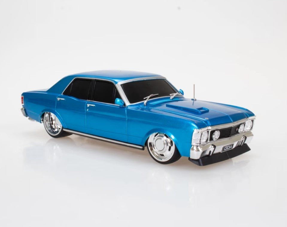 DDA - Ford XW Falcon (Blue) - Light Up - 1:24 Scale