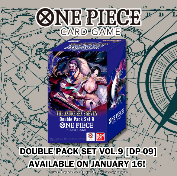 One Piece TCG - The Azure Sea's Seven [DP-09] - Double Pack