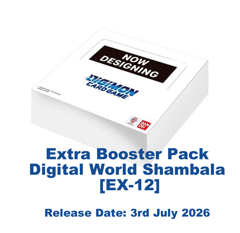 Digimon Card Game - Digital World Shambala Extra Booster [EX-12] - Single Booster